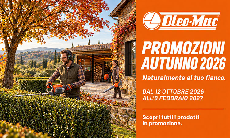 Oleo-Mac | Promozioni Autunno 2026