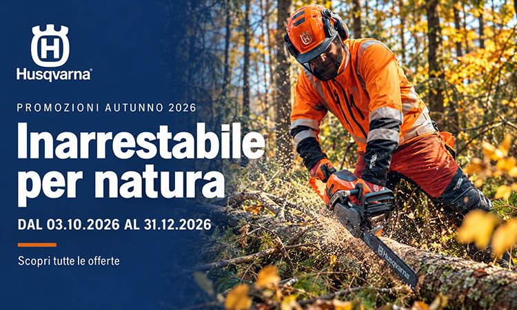 Husqvarna | Promozioni Autunno 2026